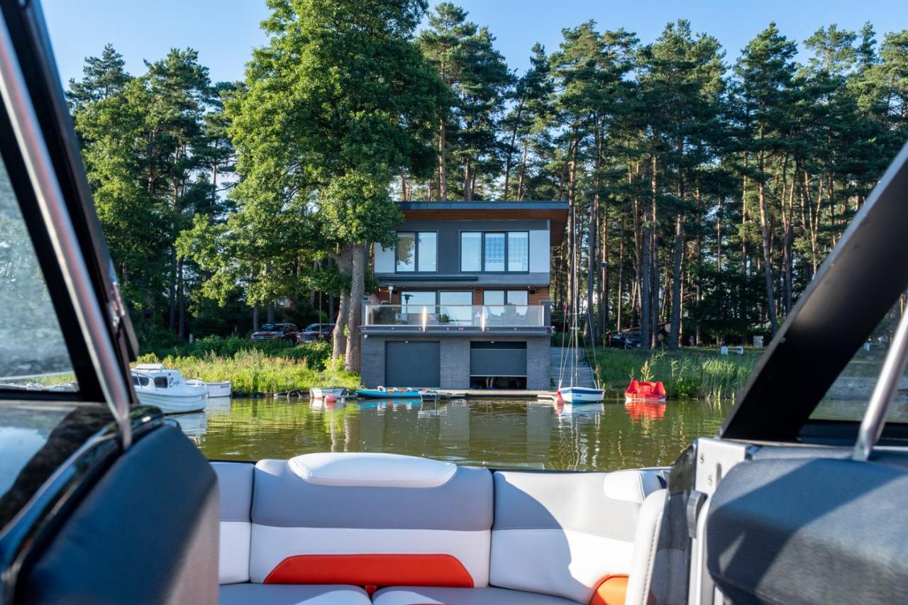 Przystan Mala Rus Villa Ostroda Bagian luar foto
